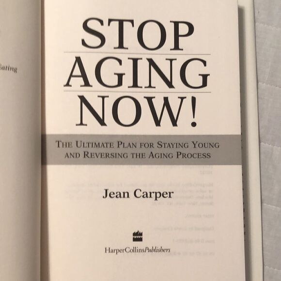 Stop Aging Now by Jean Carper - Picture 7 of 12